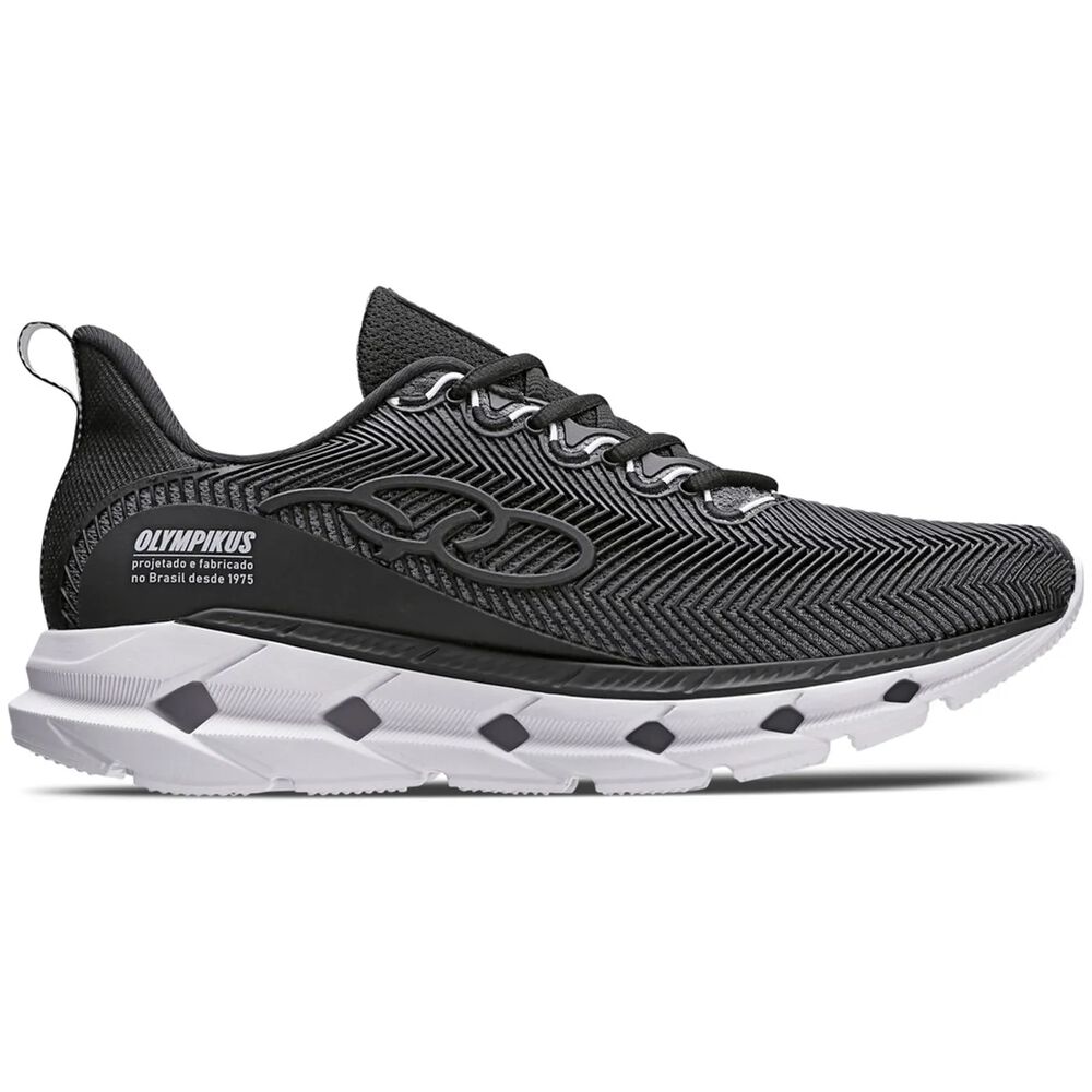 Zapatilla Hombre Perfect 3 Negro/blanco Olympikus image number 0.0