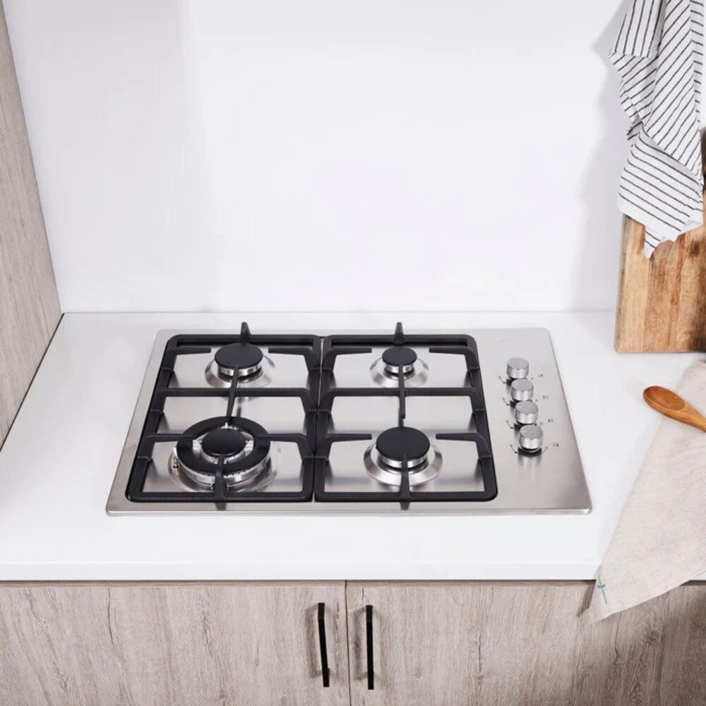 Encimera A Gas Licuado Design 60 Cm Fdv: 4 Quemadores, 1 Triple Corona image number 6.0