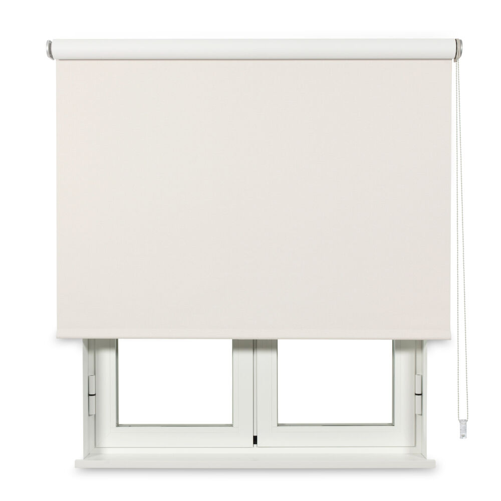 Cortina Roller Premium Viewtex Blackout Solpor Blanca 180x250 image number 0.0