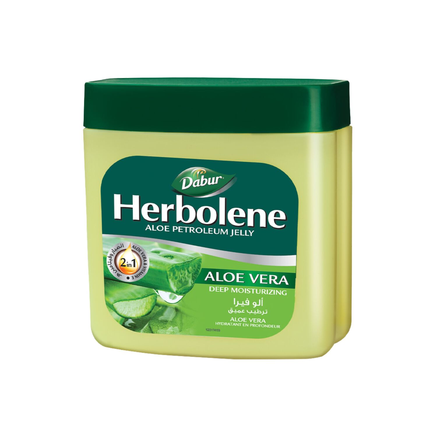 Herbolene Vaselina 2 En 1 Aloe Vera & Vitamina E 225 Ml image number 0.0