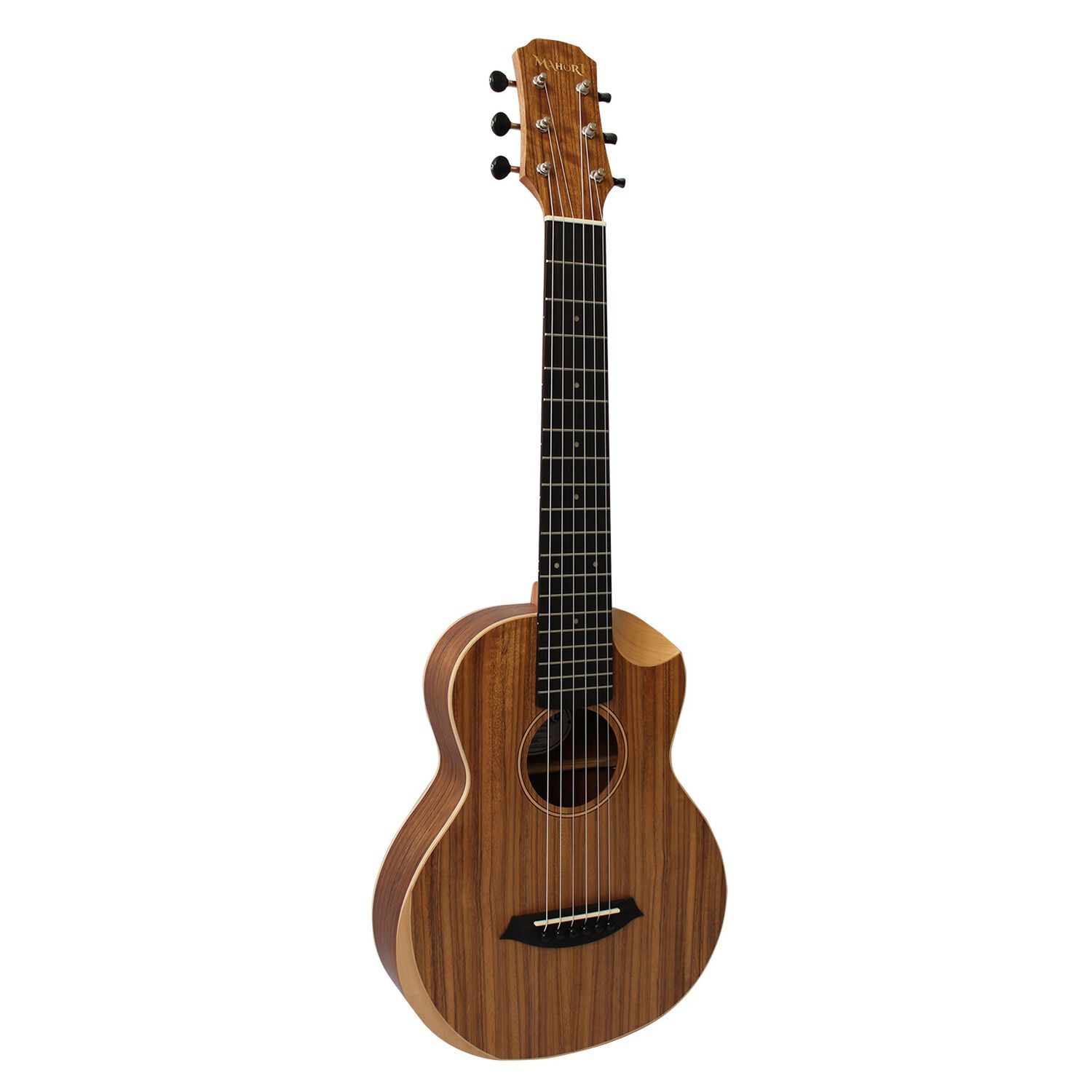 Guitarlele Mahori Walnut Solid Cutaway Mah-45cw + Funda image number 0.0