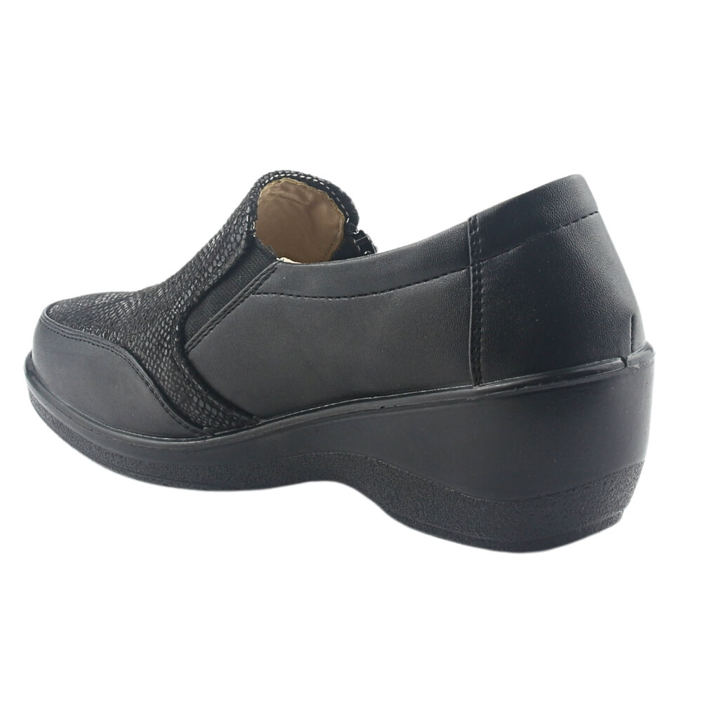 Zapato Chalada Mujer Zlat-2 Negro Casual image number 4.0