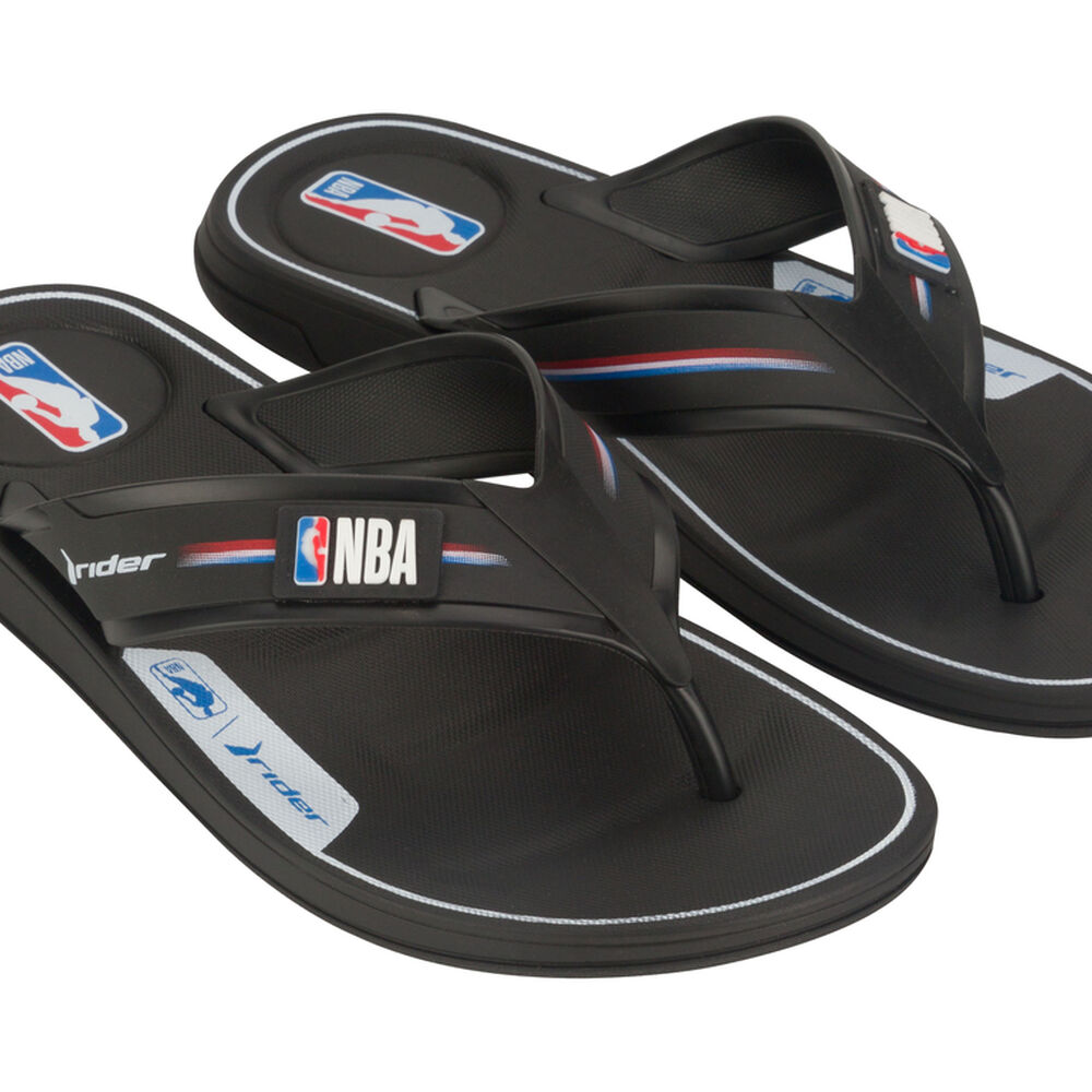 Sandalia Hombre Negro Nba Thong Rider image number 1.0