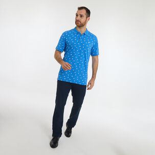 Polera Manga Corta Cuello Piqué Hombre Herald