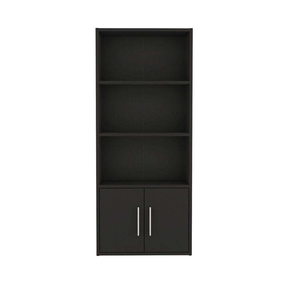 Biblioteca 120.9x50.8x23.5 Cm 2 Puertas 4 Niveles image number 3.0
