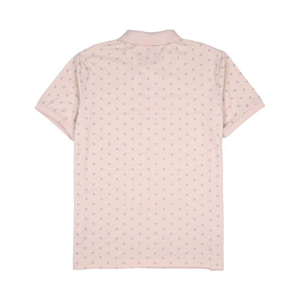 Polera Print Regular Fit Manga Corta Cuello Piqué Hombre Herald image number 1.0