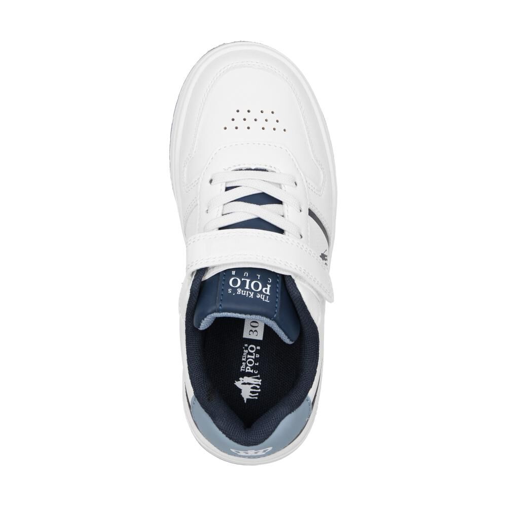 Zapatilla Infantil Niño The King's Polo Club White image number 4.0