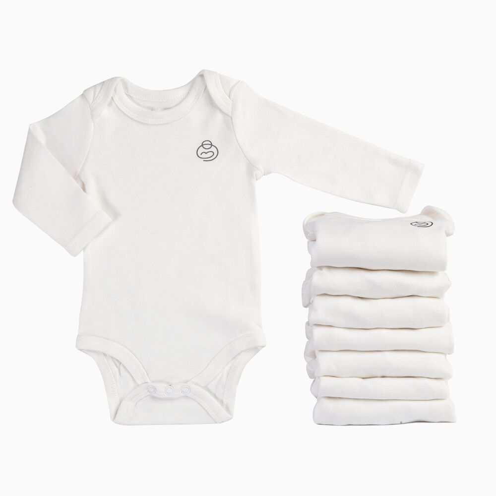 Pack De 8 Bodys Manga Larga 3-6m image number 1.0