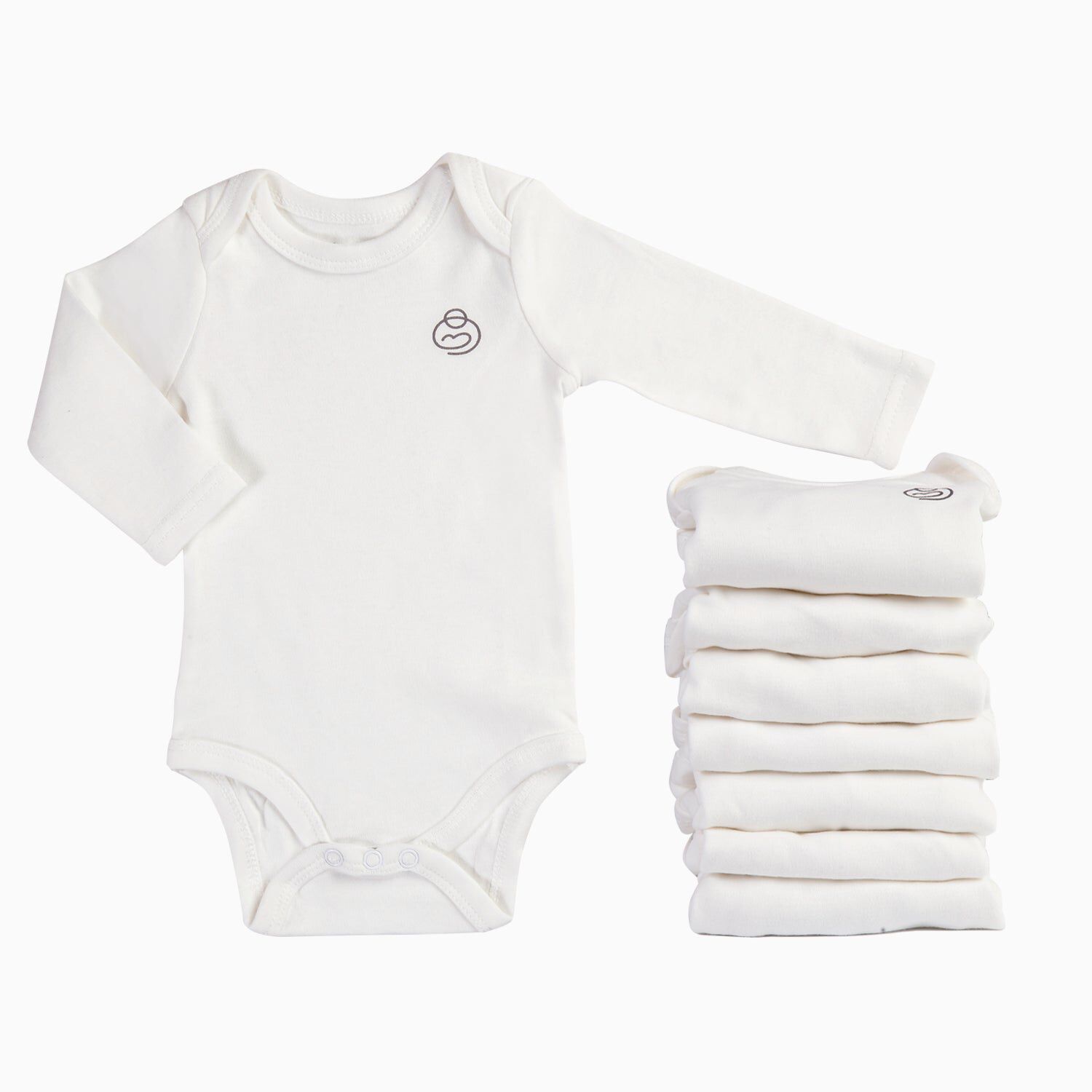 Pack De 8 Bodys Manga Larga 3-6m image number 1.0