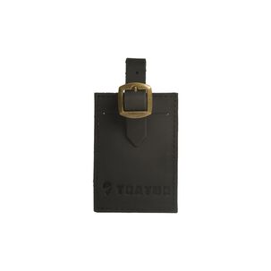 Identificador De Maleta Cuero Negro