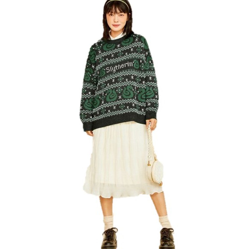 Sweater Mujer Slytherin Harry Potter Chaleco image number 0.0