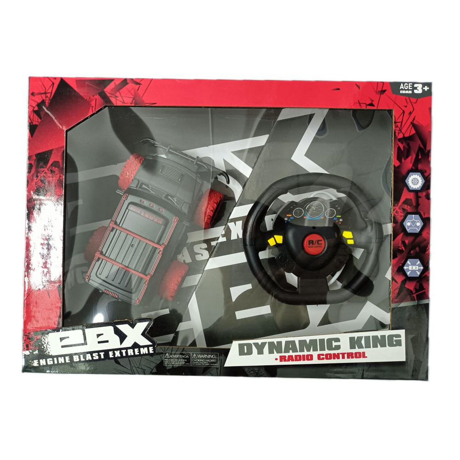 Vehiculo Radiocontrolado Ebx Multi Funcion Off Road Con Control Volante image number 0.0