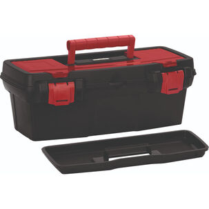 Caja Herramientas 16" Cerr. Plastica Negro/rojo Material Reciclado - X12166 - Rimax