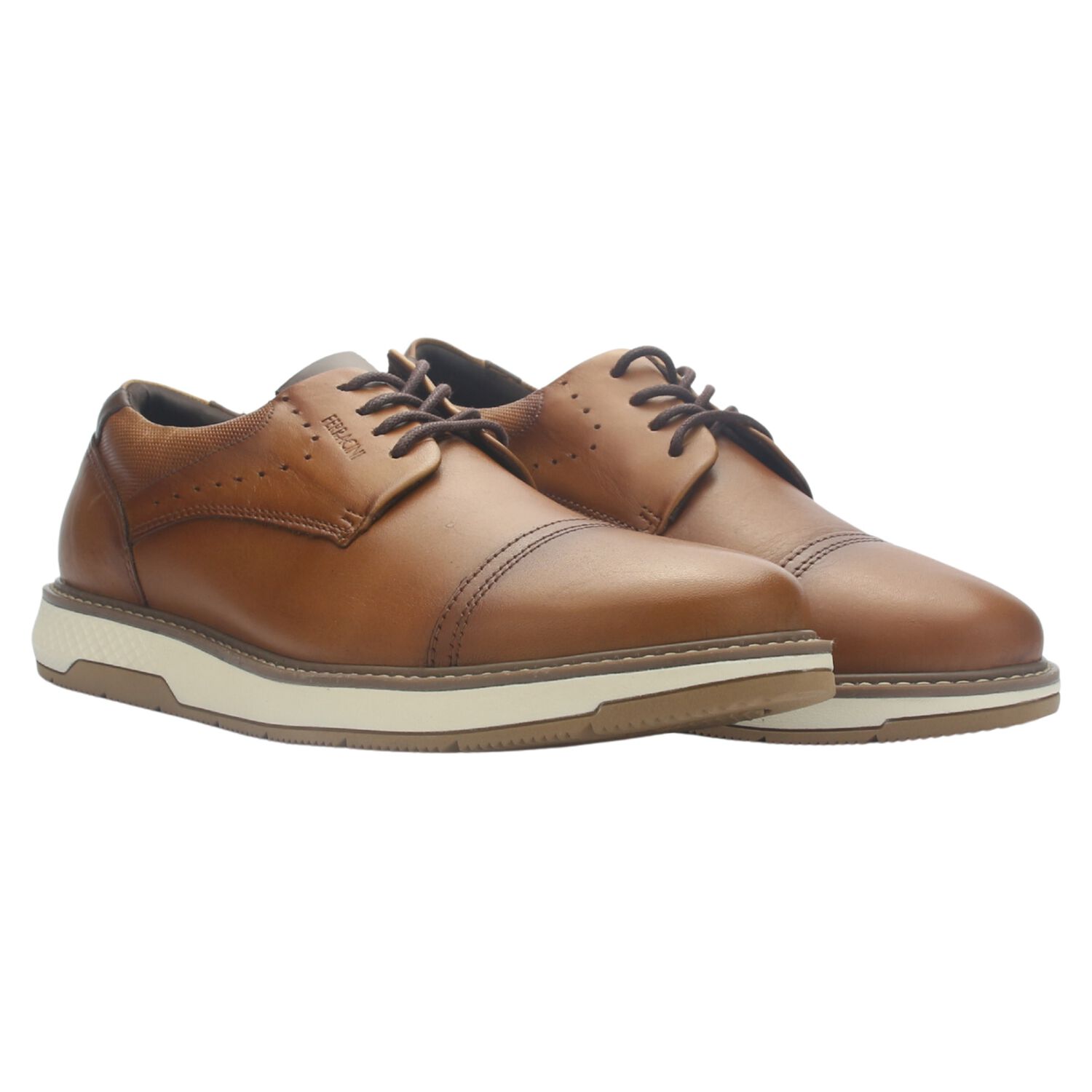 Zapato Cafe Hombre Casual Ferracini 4171 Wembley image number 6.0