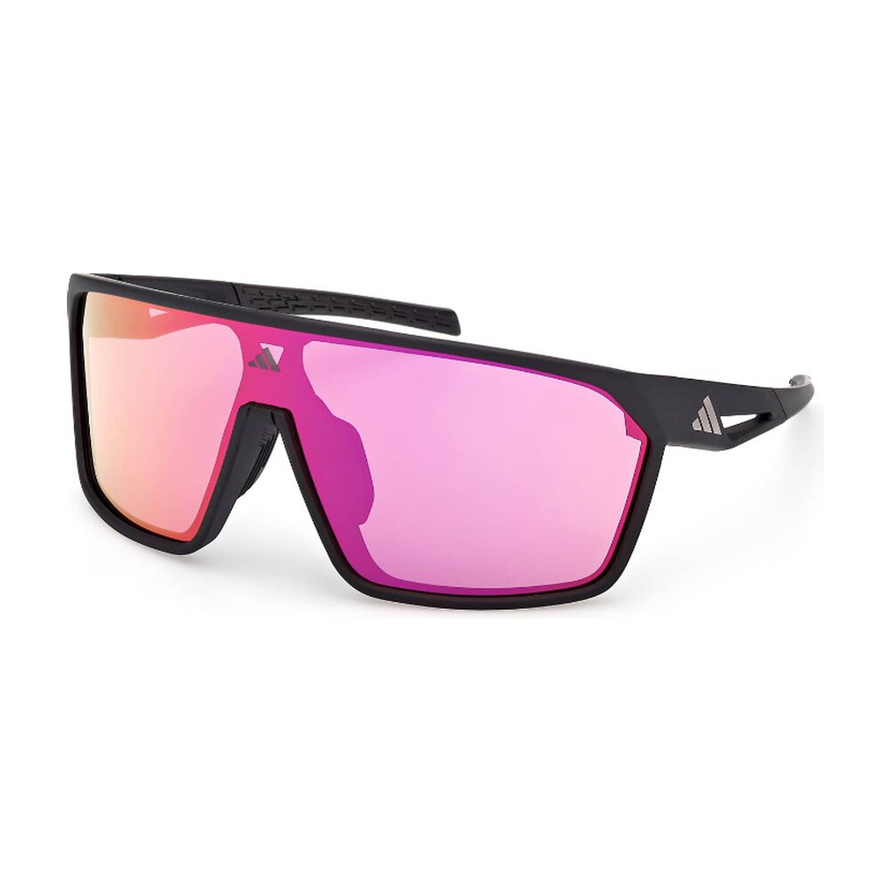 Lentes De Sol Negro Espejados Adidas Sport image number 1.0