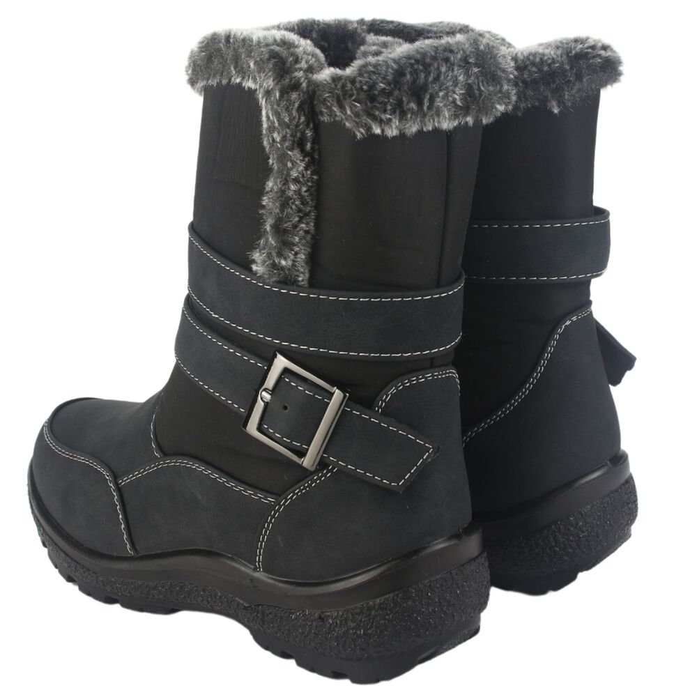 Botin Chalada Mujer Winter-7 Negro Casual image number 5.0