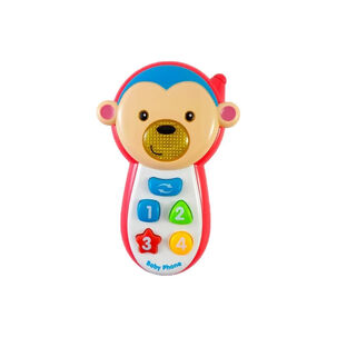 Juguete Infantil Telefono Musical Bubu Diseño Mono