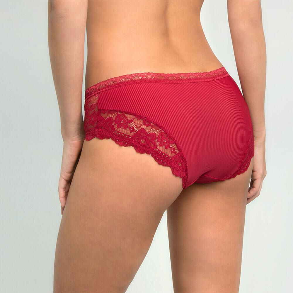 Pantaleta Microfibra Encaje Mujer Intime image number 1.0