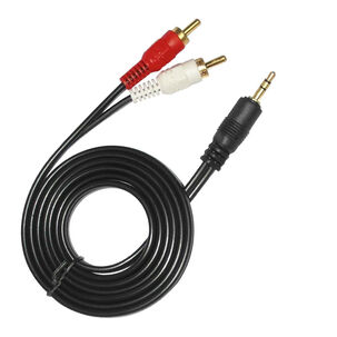 Cable Plug 3.5 A 2 Rca /3 Metros Datacom Pronobel