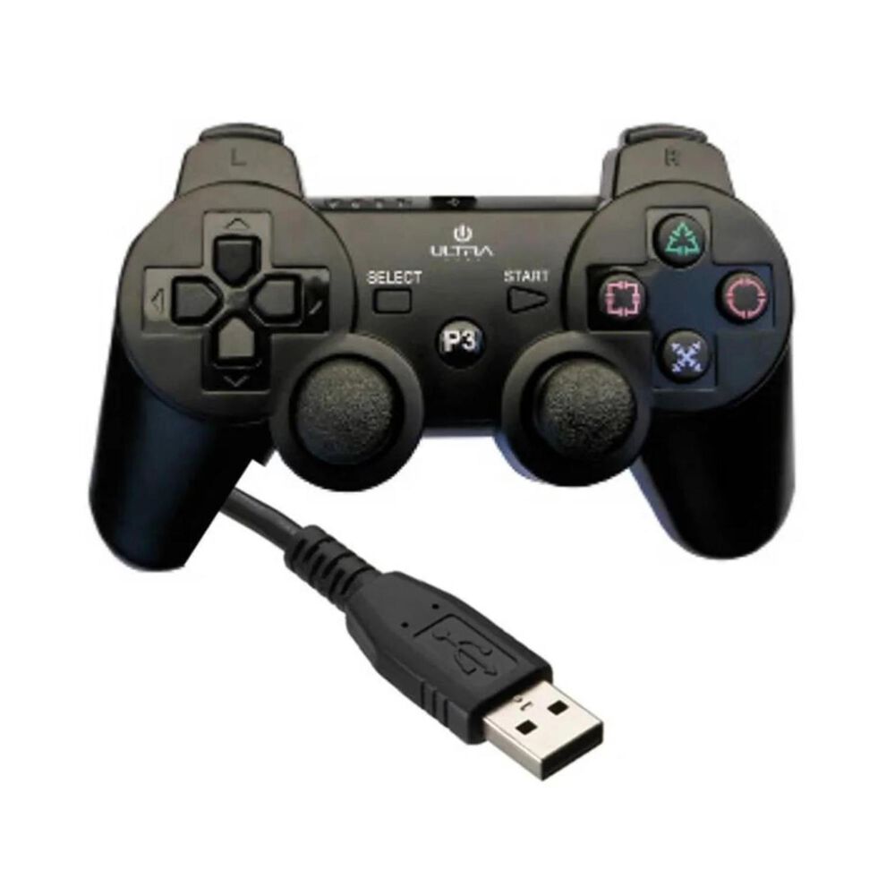 Joystick Mando Bluetooth Para Ps3 Con Cable Usb image number 1.0