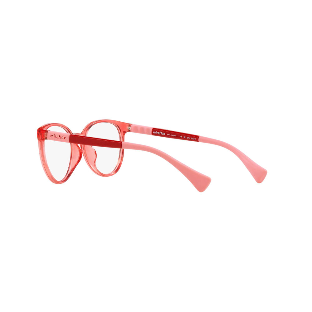 Lentes Ópticos Rojo Rosa Miraflex Para Niños image number 4.0