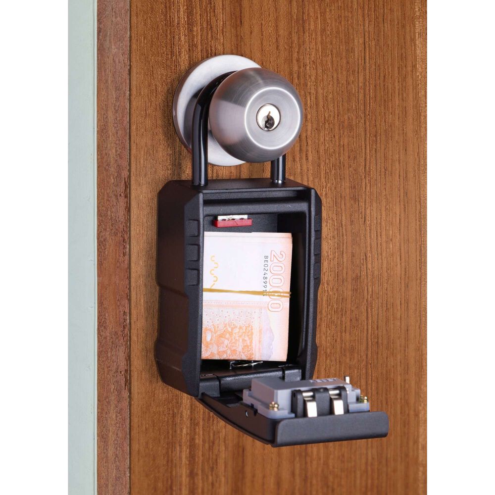 Caja Guarda Llaves L Gancho Con Clave 120x89x44mm image number 10.0