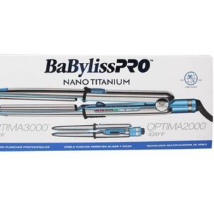 Plancha Babyliss Pro Nano Titanium Optima 3000 + Optima 2000