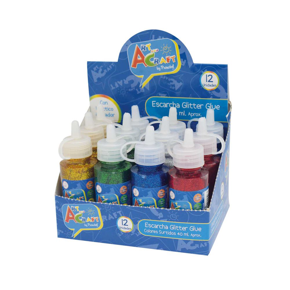 Escarcha Glitter Glue 40 Ml Art & Craft image number 0.0
