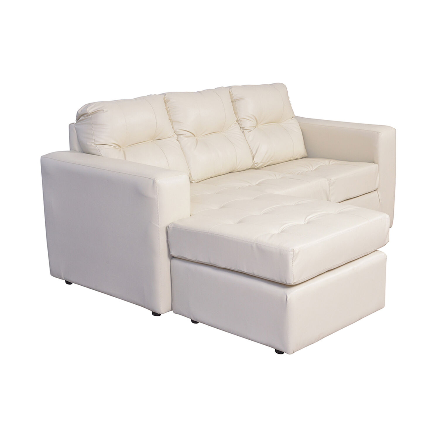 Sof&aacute; Casa Ideal Rodas / 3 Cuerpos + Pouf image number 2.0