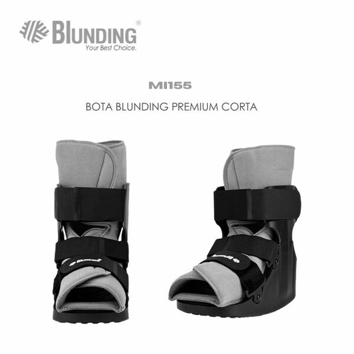 Bota Inmovilizadora Premium Corta Talla L- Blunding image number 2.0
