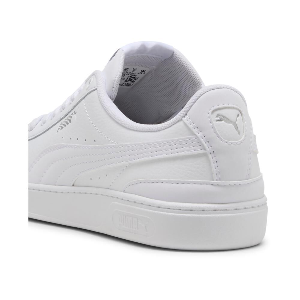 Zapatilla Urbana Unisex Puma Vikky V3 Lthr Blanco image number 2.0