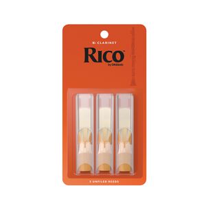 Ca&ntilde;as Clarinete Bb 2.0 Pack 3 Rico Rca0320 Daddario