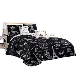 Cubrecama De Verano 1.5 Plazas Quilt + 1 Funda De Almohada Cobertor Delgado Cmv-39