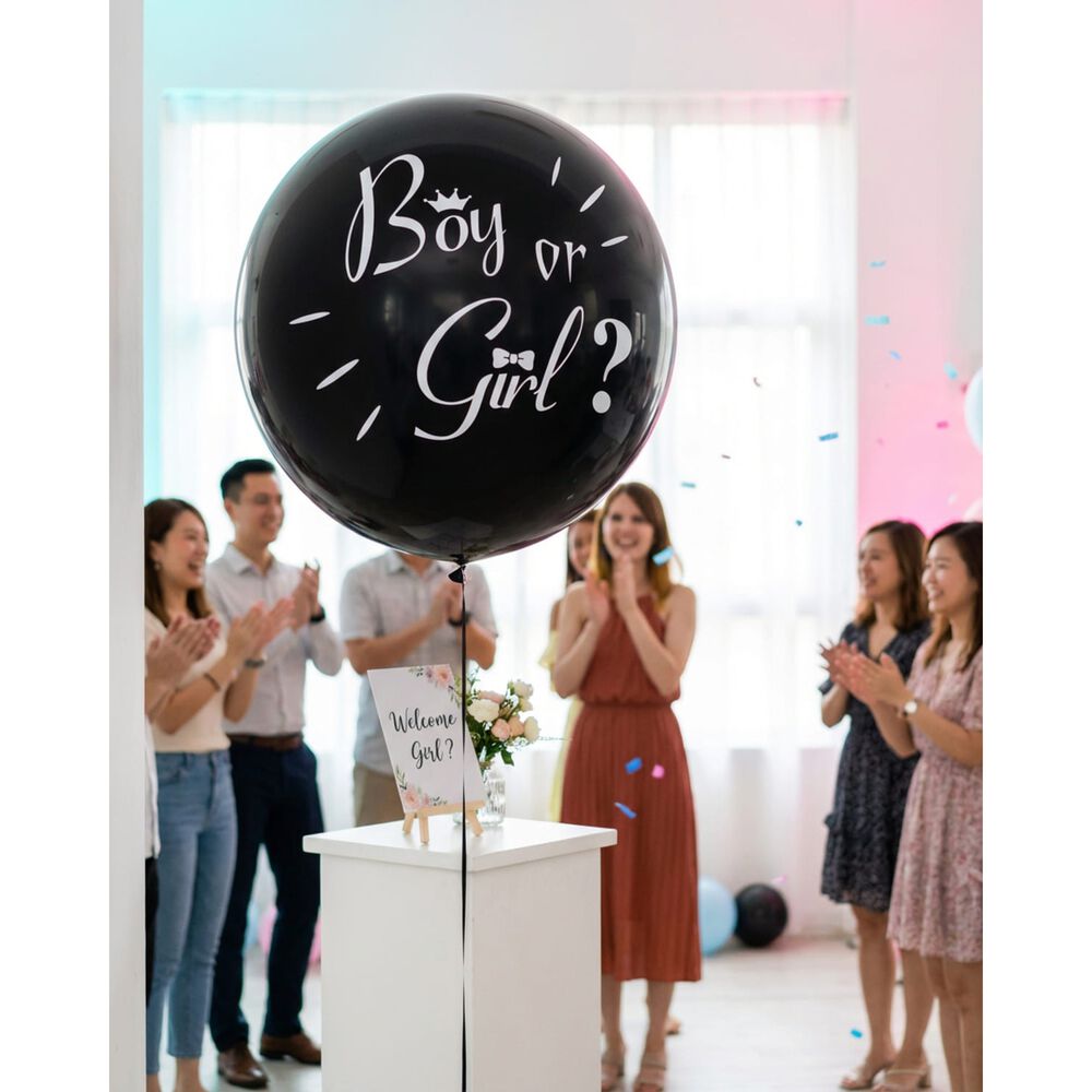 Globo Premium Revelacion De Genero Baby Shower Cotillon ? image number 6.0