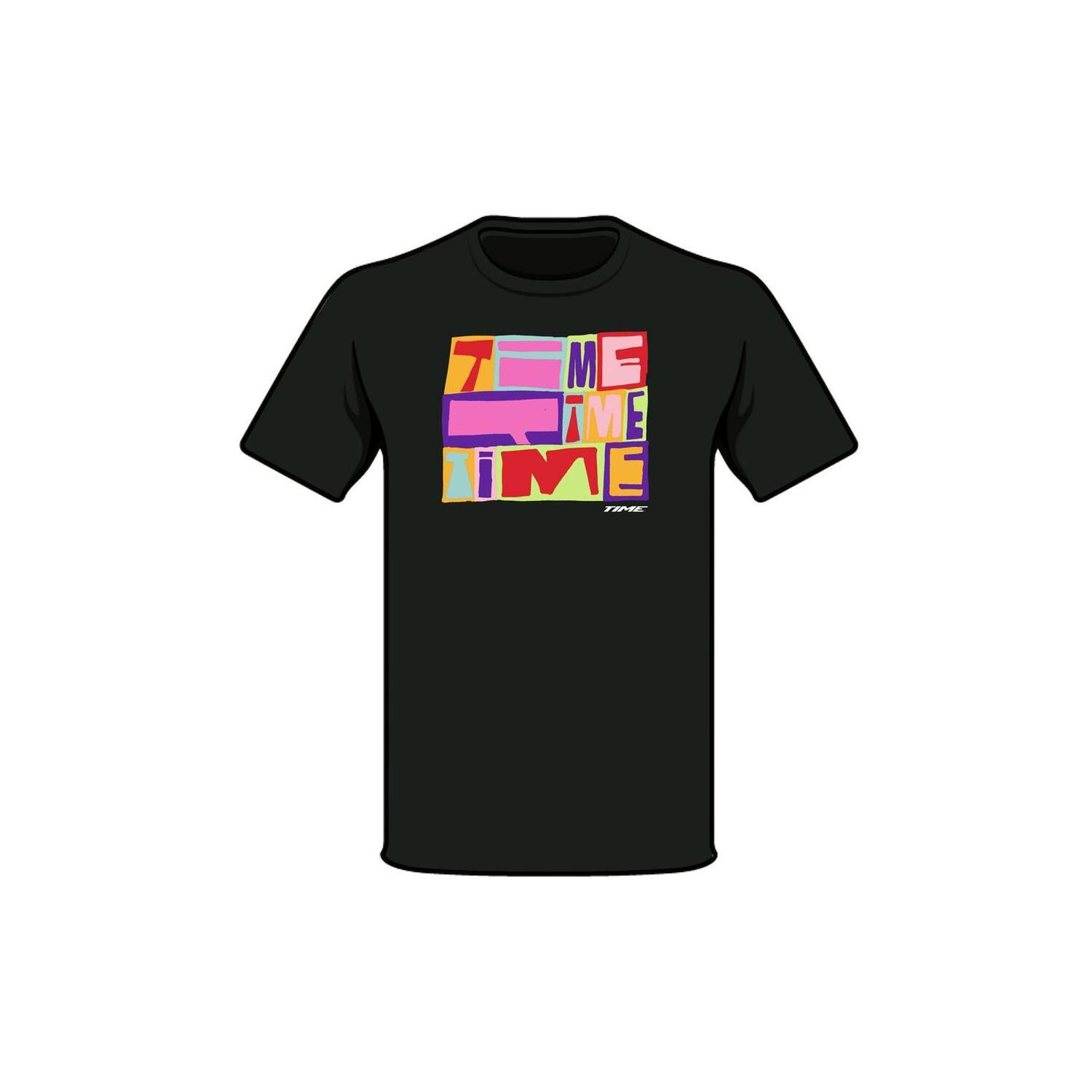 Polera Time Sport Manga Corta Ts2202 Negro image number 0.0