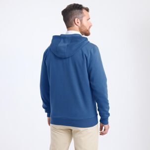 Polerón Liso Regular Cuello Alto Con Capucha Hombre Herald