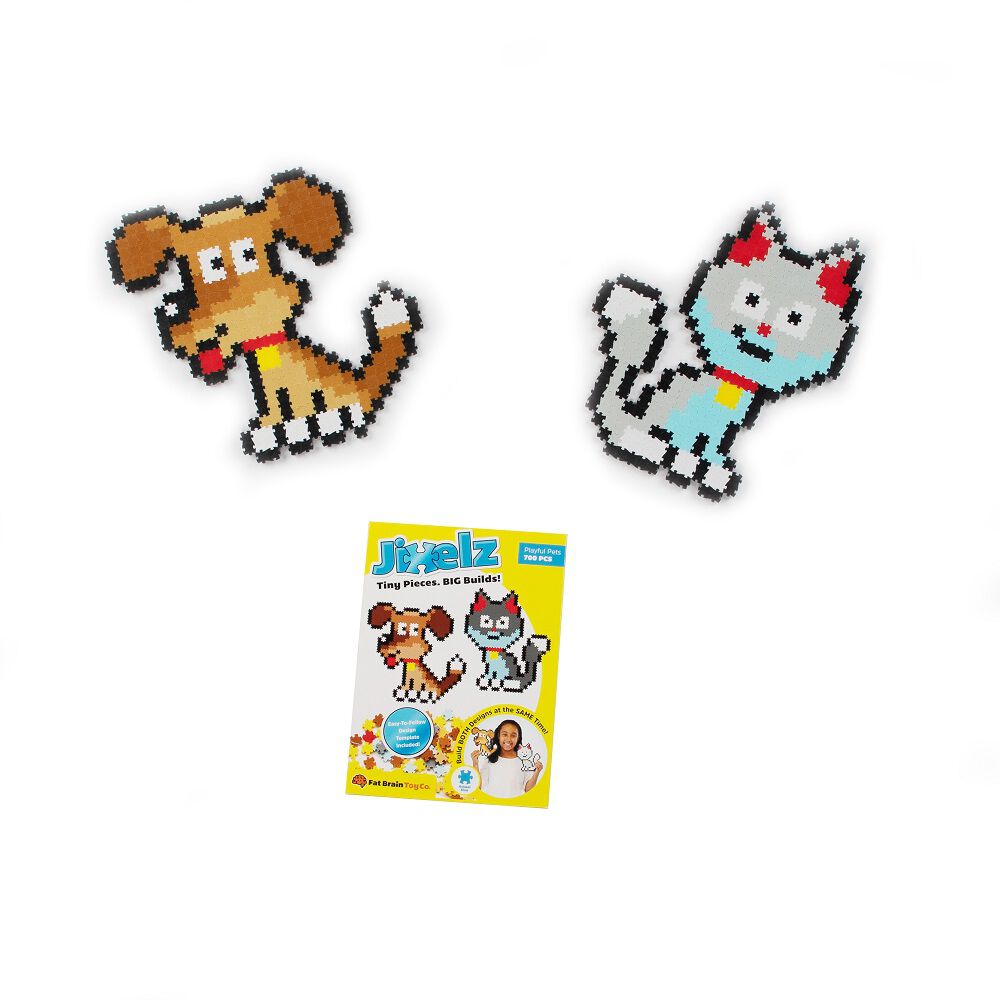 Jixelz Puzzle De Pixeles 700 Pc Set, Mascotas Fatbrain Toys image number 1.0