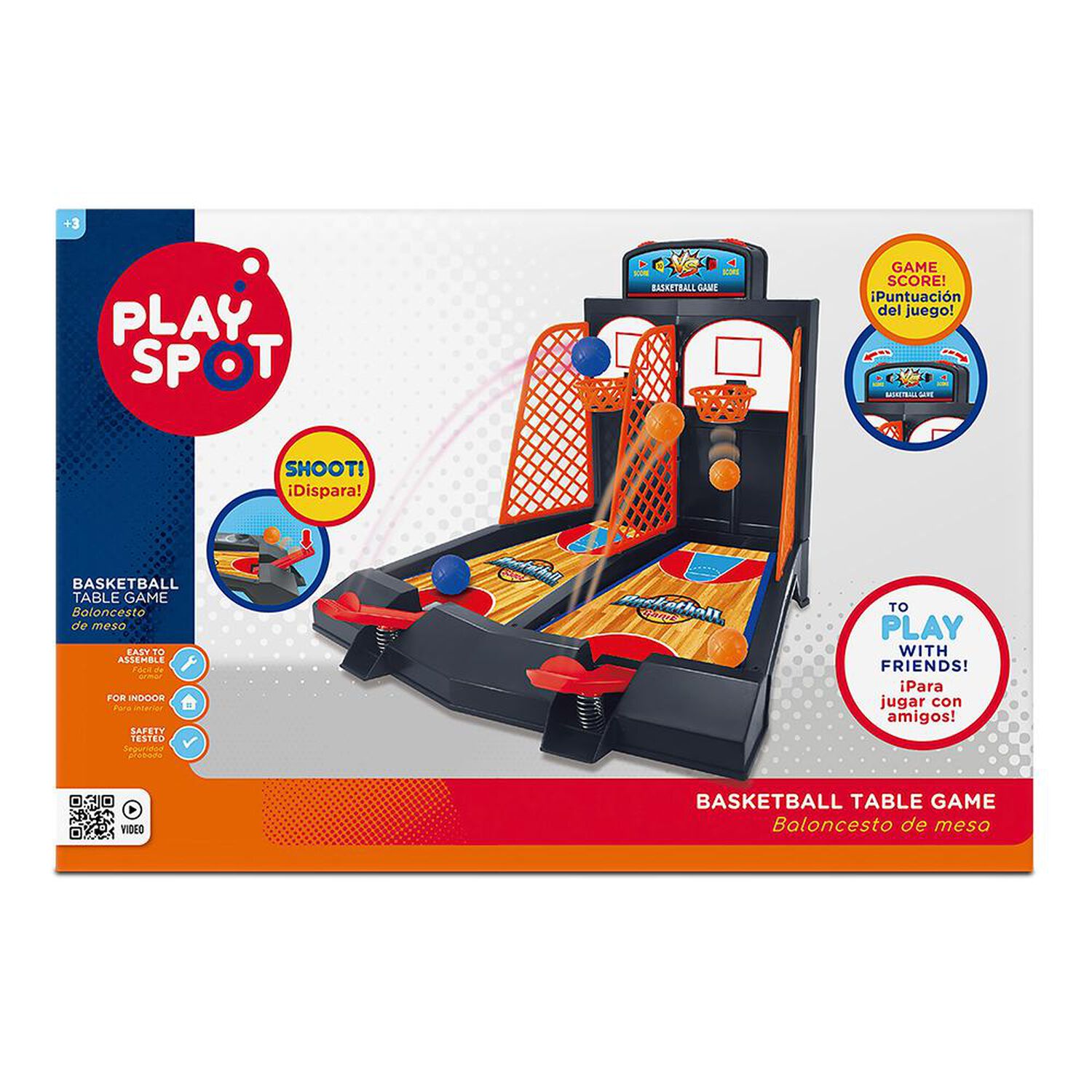 Juego De Baloncesto De Mesa Playspot Pl47 image number 0.0