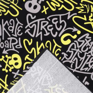 Toalla De Playa Rolly Go Grafitti / 80 X 160 Cm