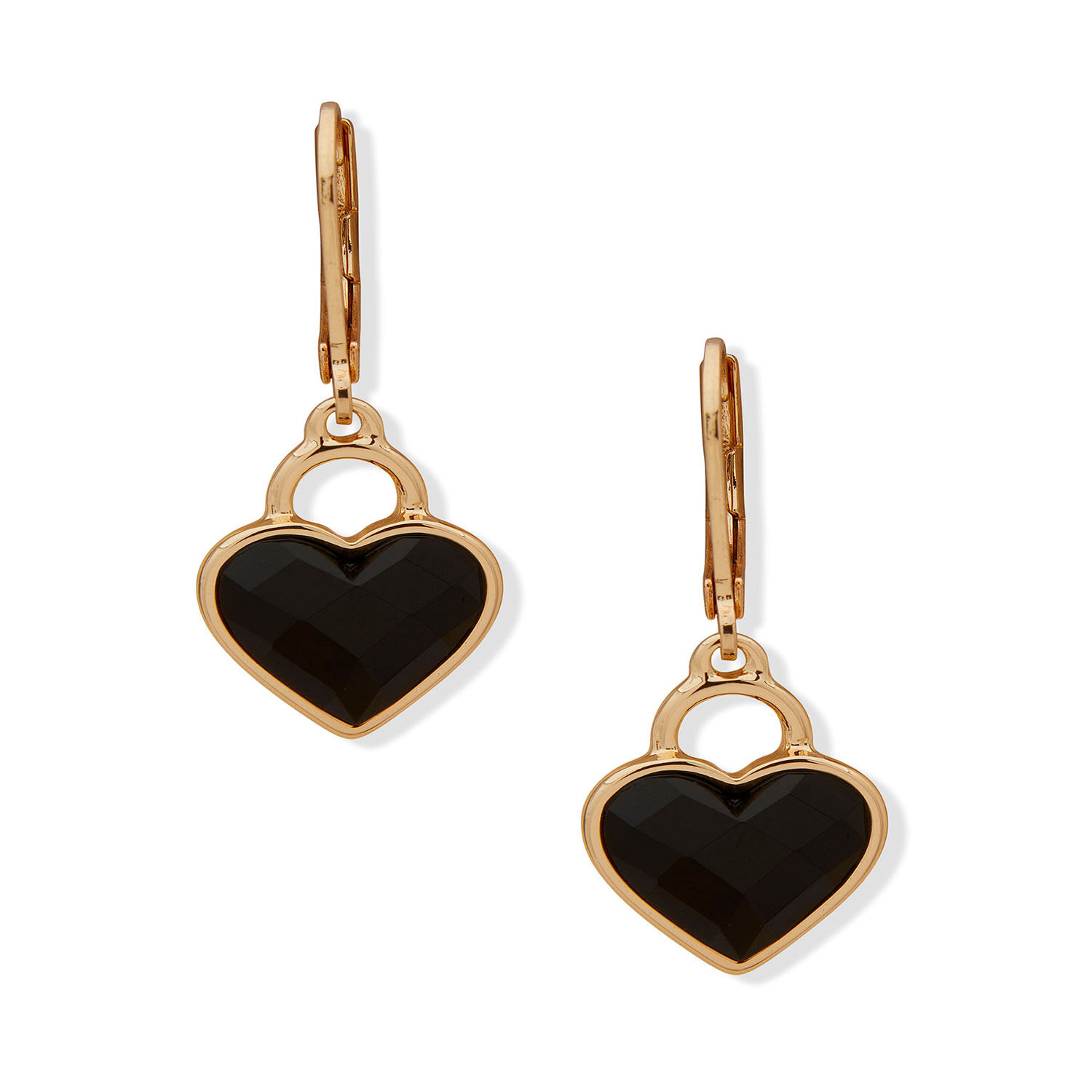 Aros Anne Klein Negro Mujer 01g00696 image number 1.0