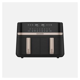Freidora De Aire Air Frye 2 Bandejas 9l Digital Purifry Black+decker