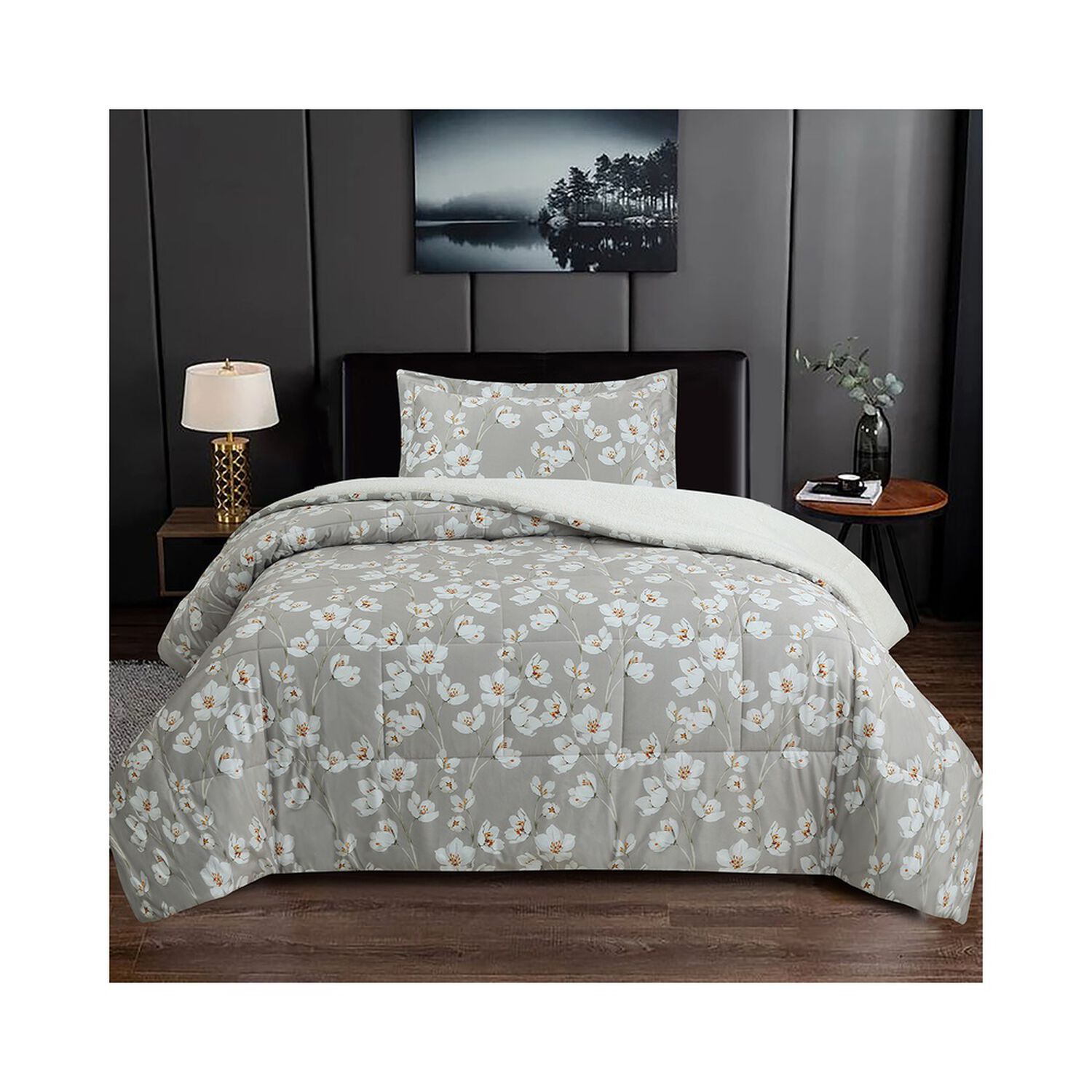 Plumon Andes Velvet Printed Magnolia 15 Pl image number 0.0
