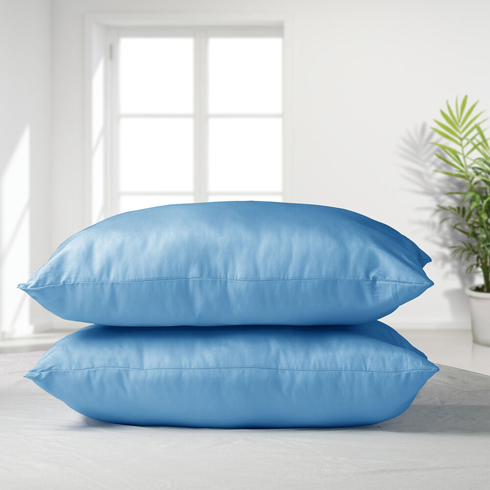 Set 2 Almohadas Eco Turquesa 50x70 image number 0.0