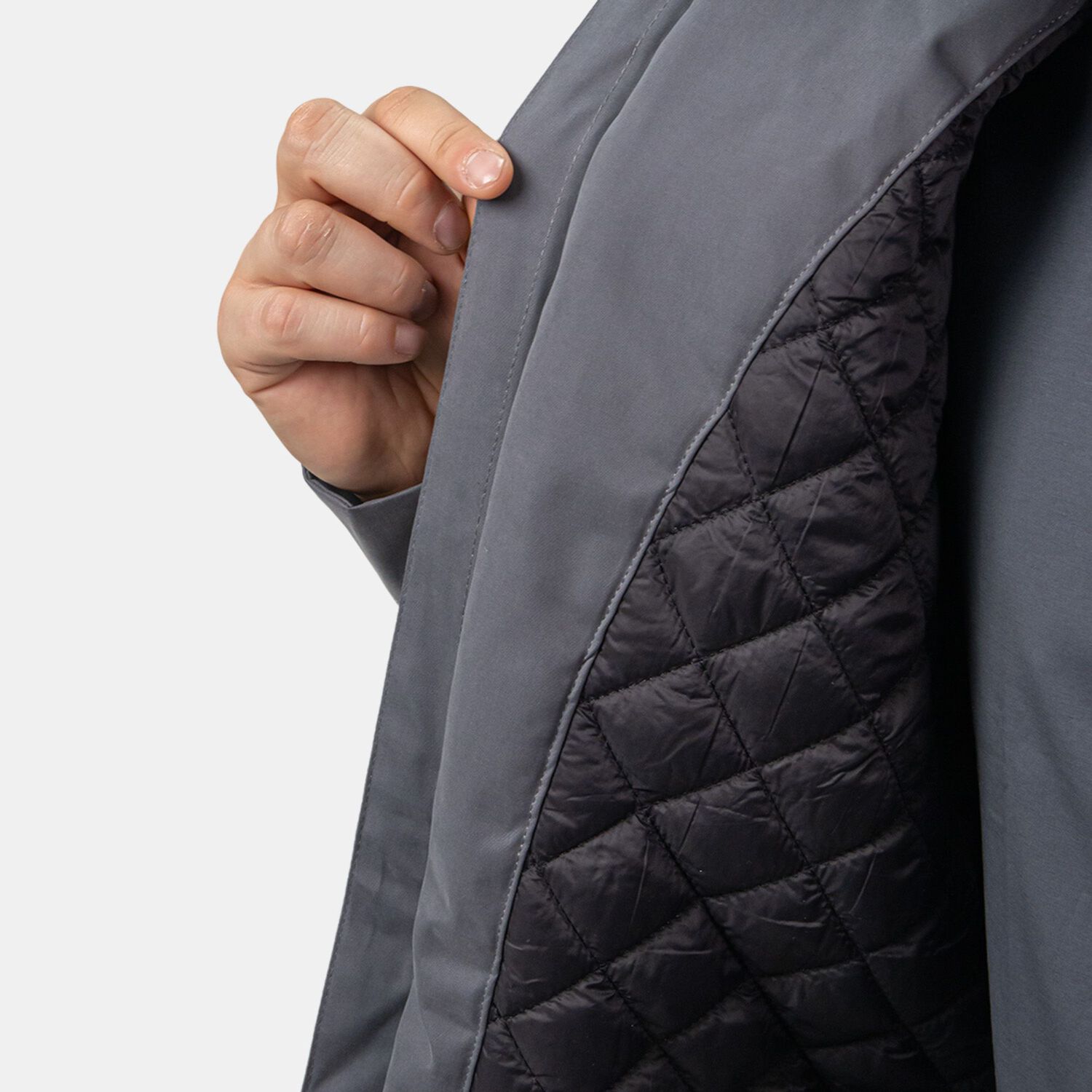 Parka Impermeable Hw Vail Gris image number 11.0