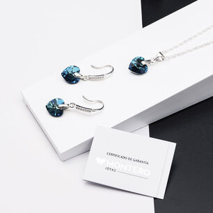 Conjunto Romance Cristal Genuino Bermuda Blue