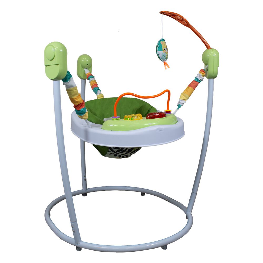 Centro De Actividad Saltarin Con Musica Jump & Play Verde image number 0.0