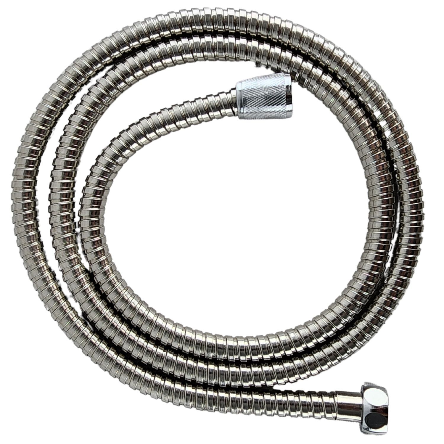 Manguera Ducha Flexible Extensible Cromada 150cm Brillante image number 2.0