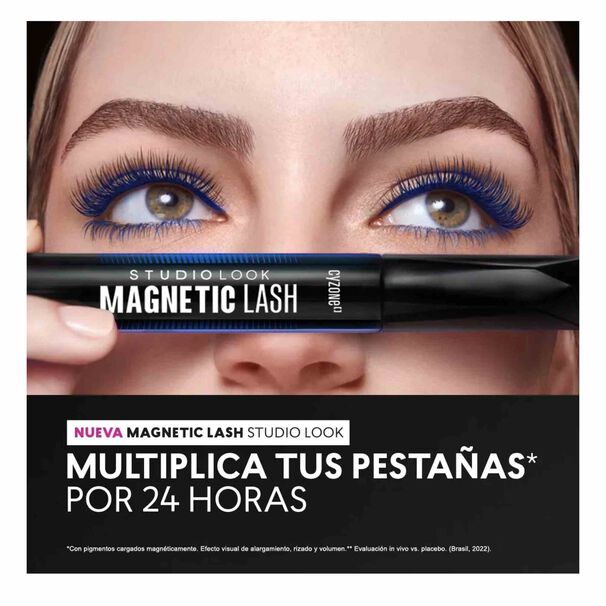M&aacute;scara De Pesta&ntilde;as Magnetic Lash Studio Look Azul