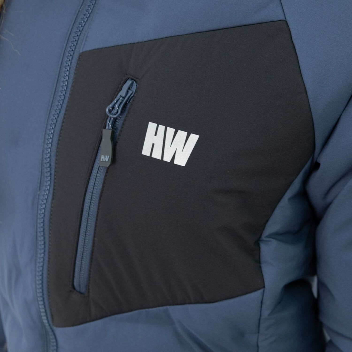 Parka Insulada Hw Explorer S/gorro Mujer Deep Blue image number 4.0