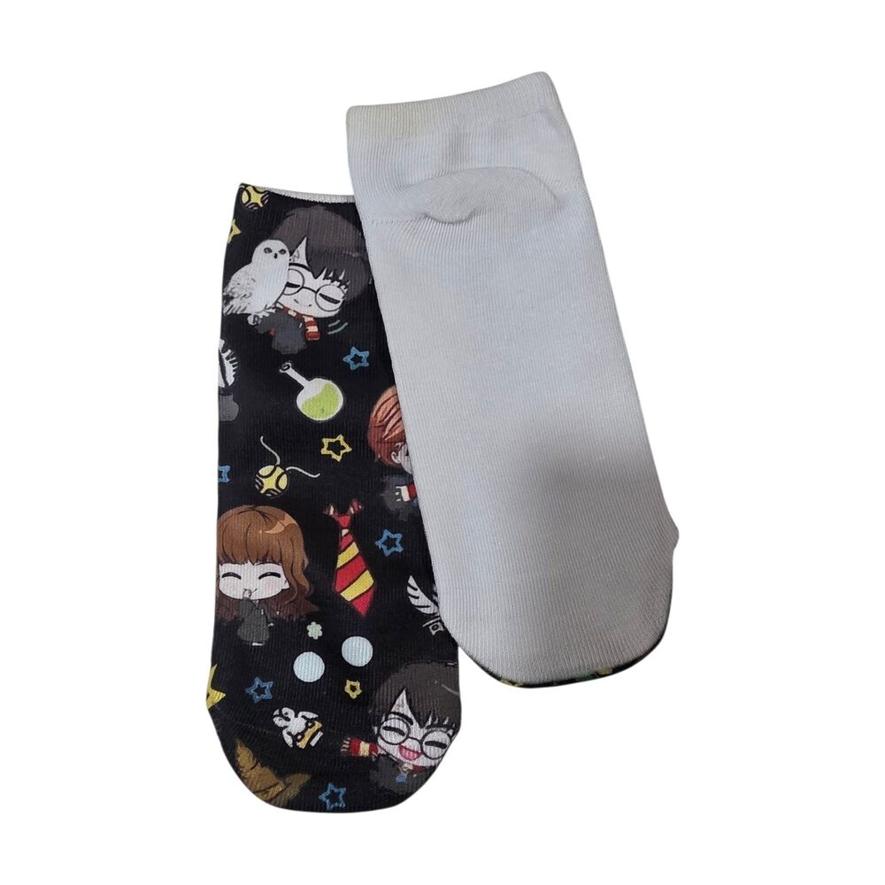 Calcet&iacute;n 3d Tobilleras Harry Potter Kawaii image number 3.0